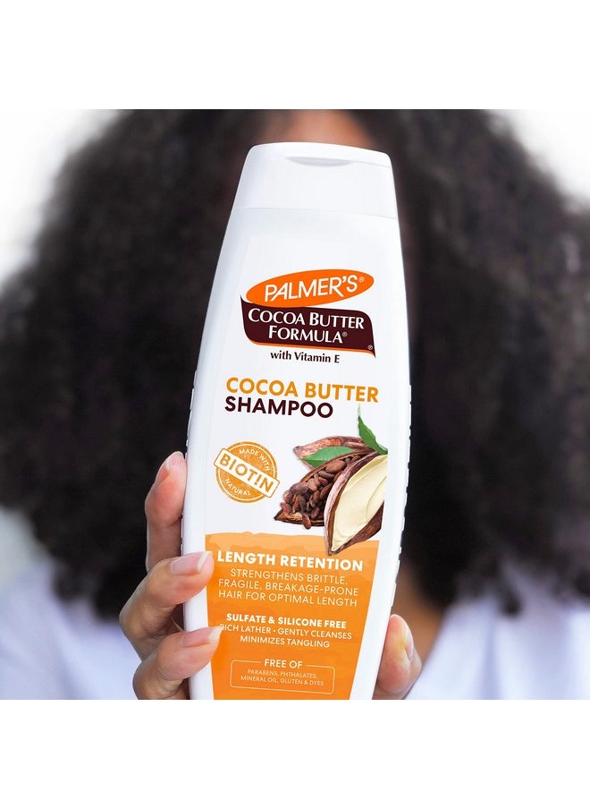 Palmer's Cocoa Butter Formula Biotin Length Retention Shampoo, 13.5 Fl Oz