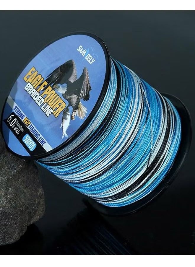 300M Super Strong Braided Fishing Line Super Saltwater 4 Strands 300YDS 60 LB Abrasion Resistant No Stretch