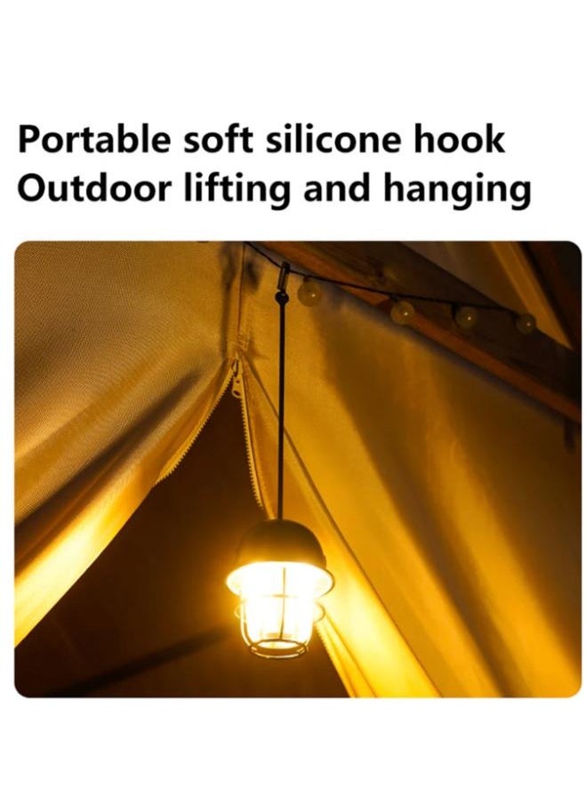 LED Lantern Vintage Portable Camping Tent Hanging Light