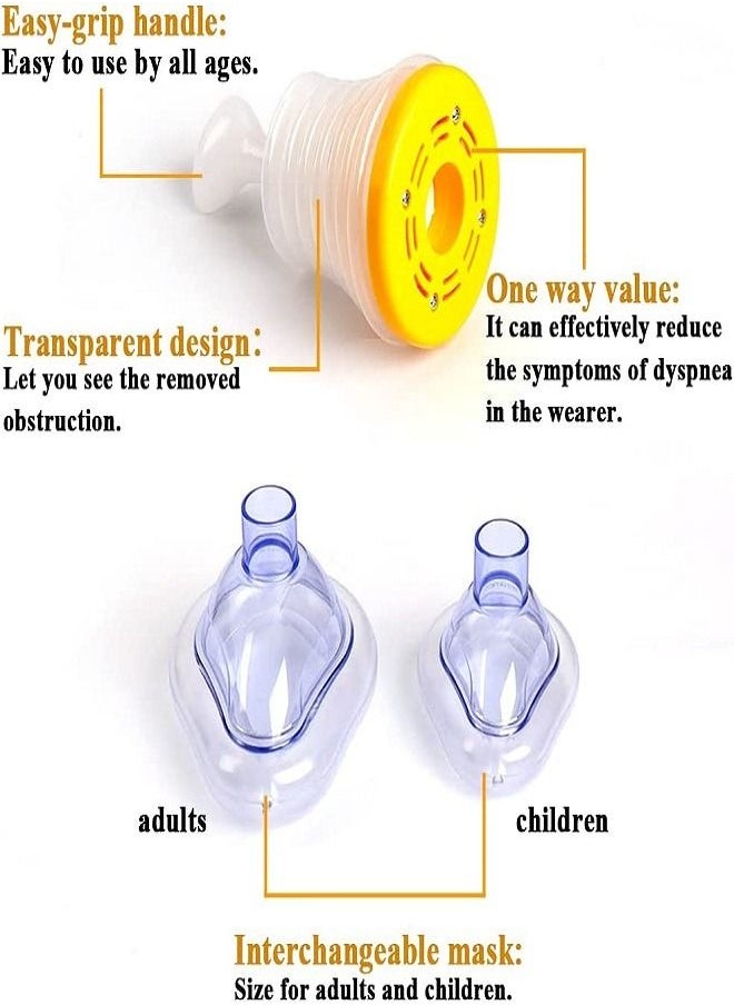 Choking Rescue Device Home Kit for Adult and Children First Aid Kit