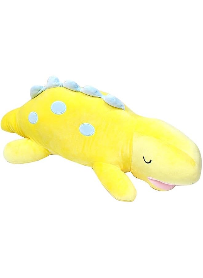Eng Hug Pillow -Alligator - Dinosaur Yellow