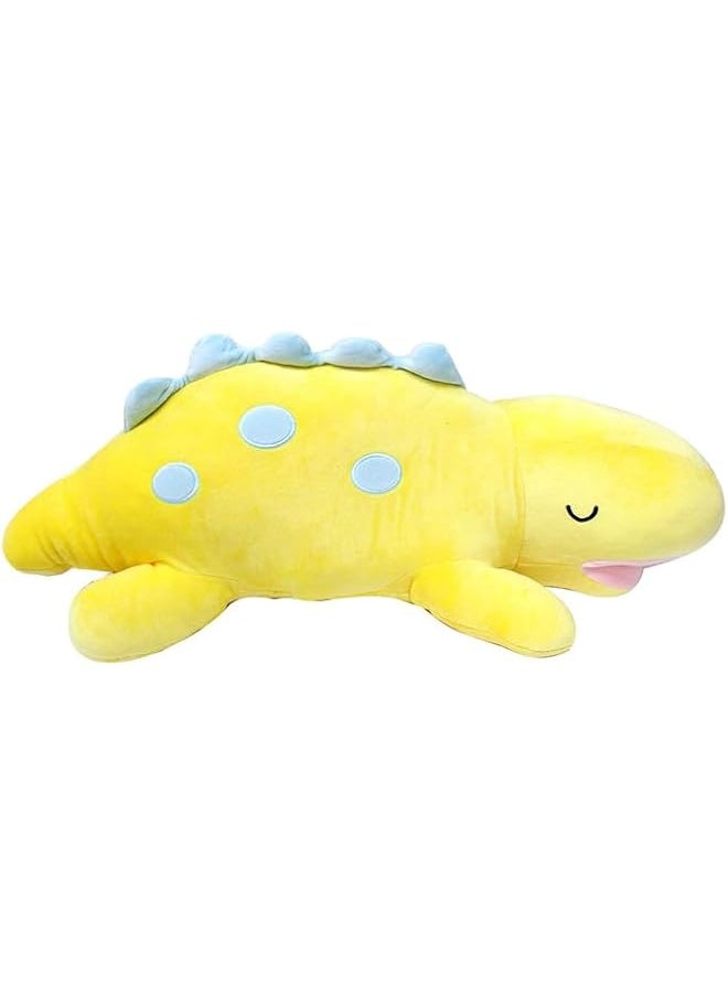 Eng Hug Pillow -Alligator - Dinosaur Yellow