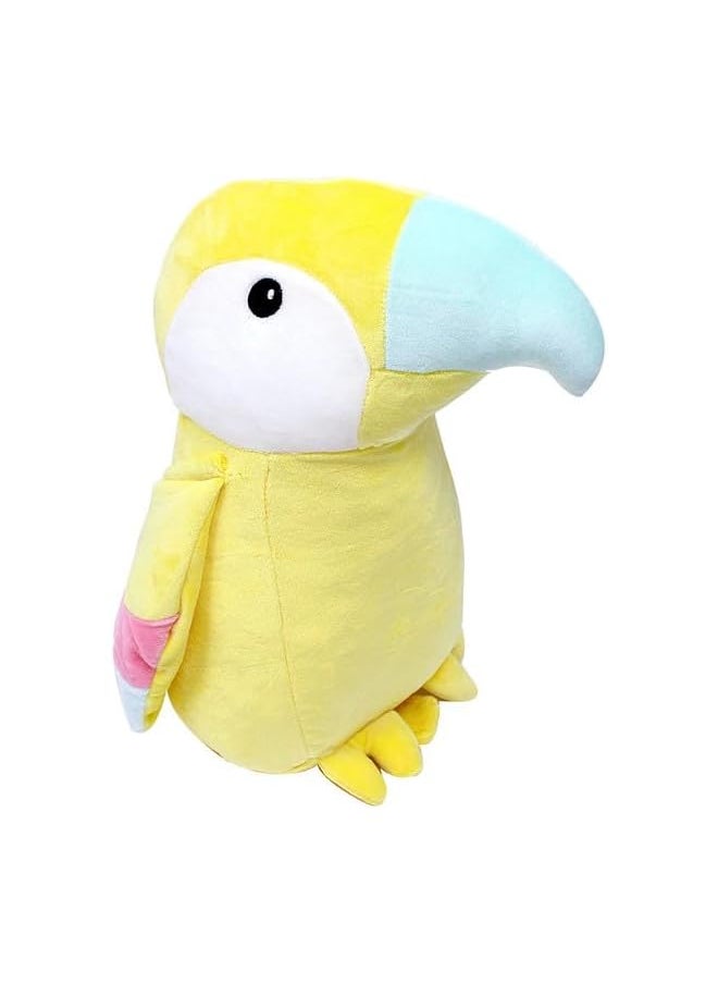 Eng Hug Pillow -Parakeet Yellow