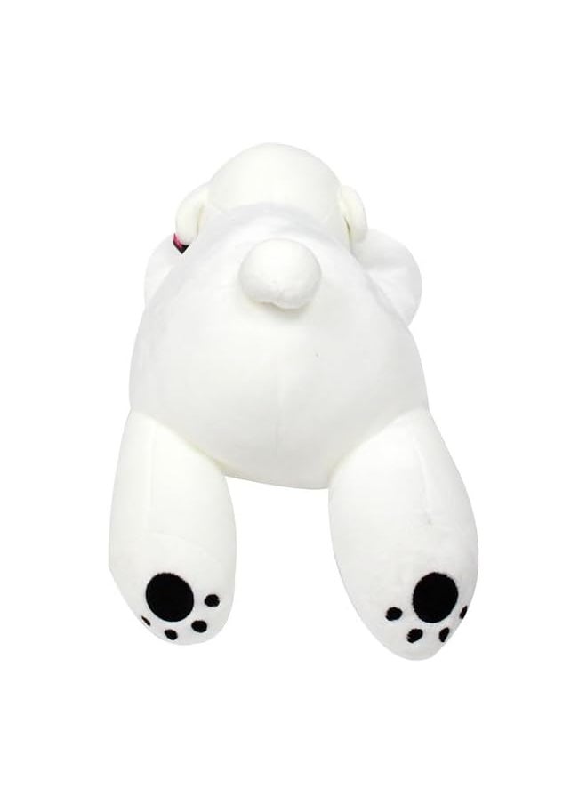 Eng Hug Pillow -Bear - 17.32In - 44Cm White