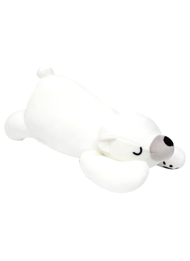 Eng Hug Pillow -Bear - 17.32In - 44Cm White
