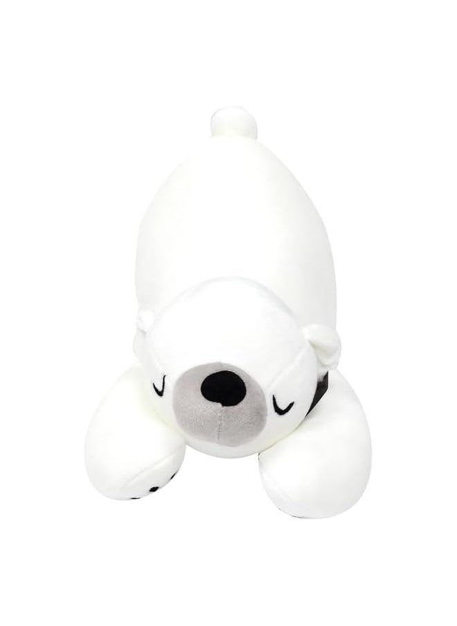 Eng Hug Pillow -Bear - 17.32In - 44Cm White