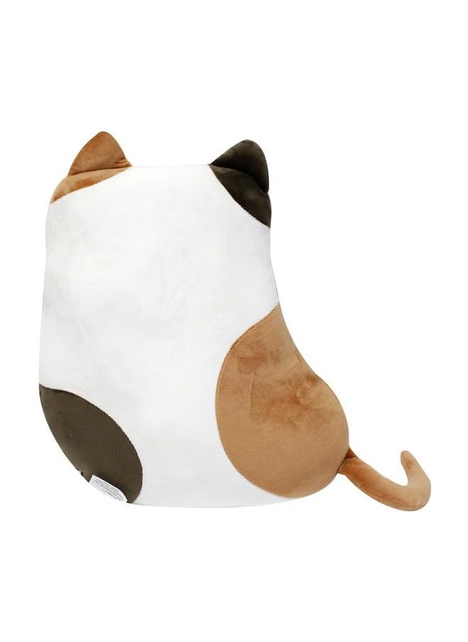 Eng Hug Pillows -Calico Cat - Brown White/Black