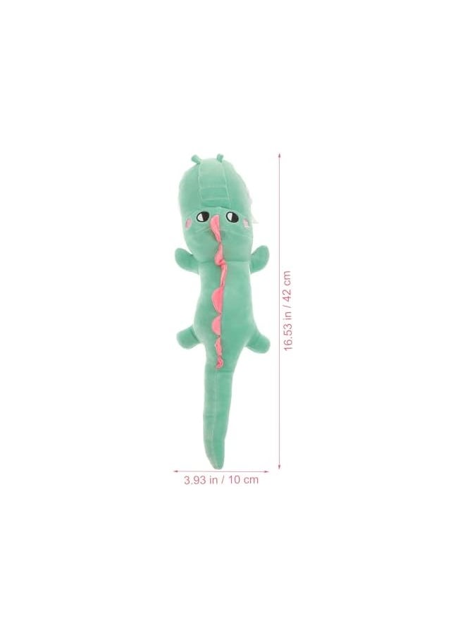 Alligator Stuffed Animal, Cartoon Crocodile Plush Toy Super Soft Body Pillow Plush Animal Toy Toddler Kids Decorative Plush Doll Party Toy Gifts for Kids Adults ( Green )