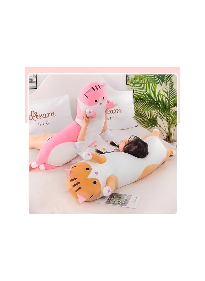 Cat Hugging Plush Pillow - 20
