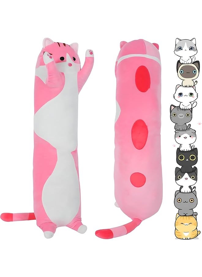 Cat Hugging Plush Pillow - 20