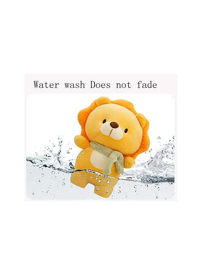 Cute Lion Stuffed Animal Plush Toys, 11.8 inches Soft Hugging Pillow Animal Plushies Toy, Birthday Gifts for Kids, Thanksgiving Gift, Home Decorations Party Favors