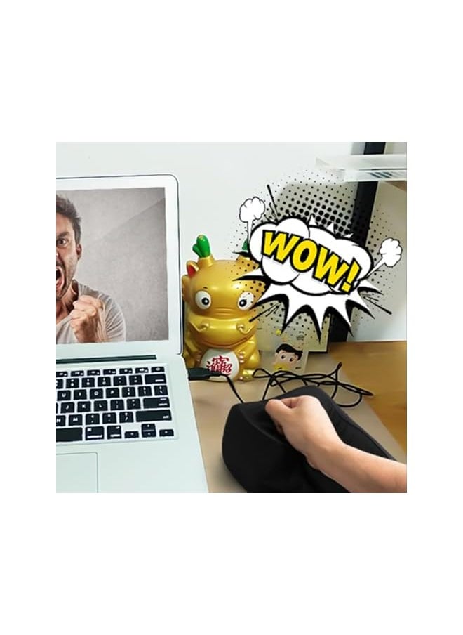 Anti-Stress Toy Pillow, Giant Enter USB Key Relieve Stress Toy, Connected to Computer, Creative Super Sized 3D Enter Key Soft Toy, Suitable for Desktop, Bed, Office