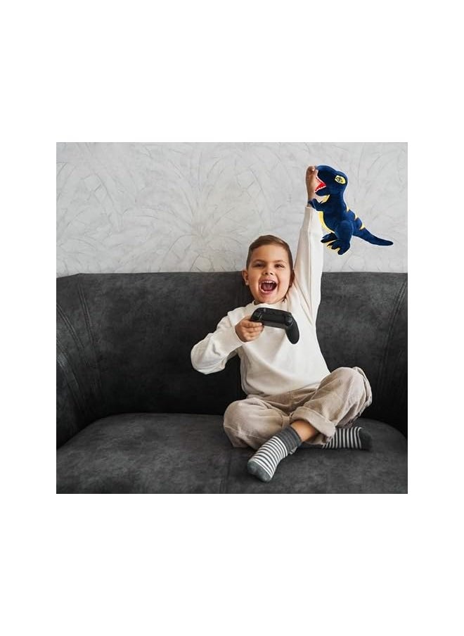 Dinosaur Plush Toy, T-Rex Stuffed Animal Pillow, 47cm Soft Dinosaur Plush Cushion, Cute Plush Toys for Baby Kids, Dinosaur Plushie Gift for Boys Girls, Cuddly T-Rex Pillow for Room Decor