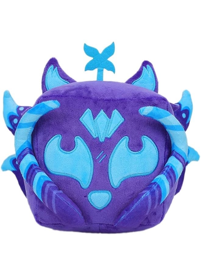 Mystery Fruit Collectible Plush, Gensly for Blox Plush Toys, Fruits Kitsune Plush Dolls, Soft Fruits Hugging Plush Pillow Toy Video Game Soft Pillow Collectible Gifts for Kids Aldults Birthday