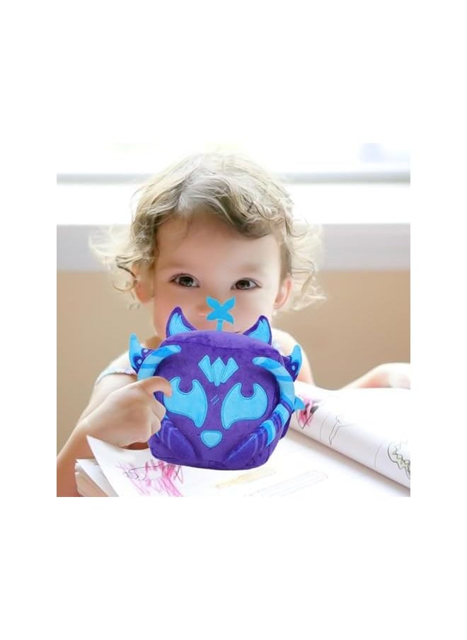 Mystery Fruit Collectible Plush, Gensly for Blox Plush Toys, Fruits Kitsune Plush Dolls, Soft Fruits Hugging Plush Pillow Toy Video Game Soft Pillow Collectible Gifts for Kids Aldults Birthday