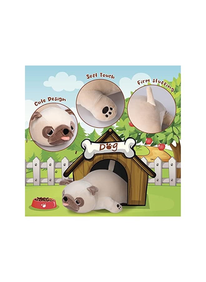 Bulldog Plush Toy, 20