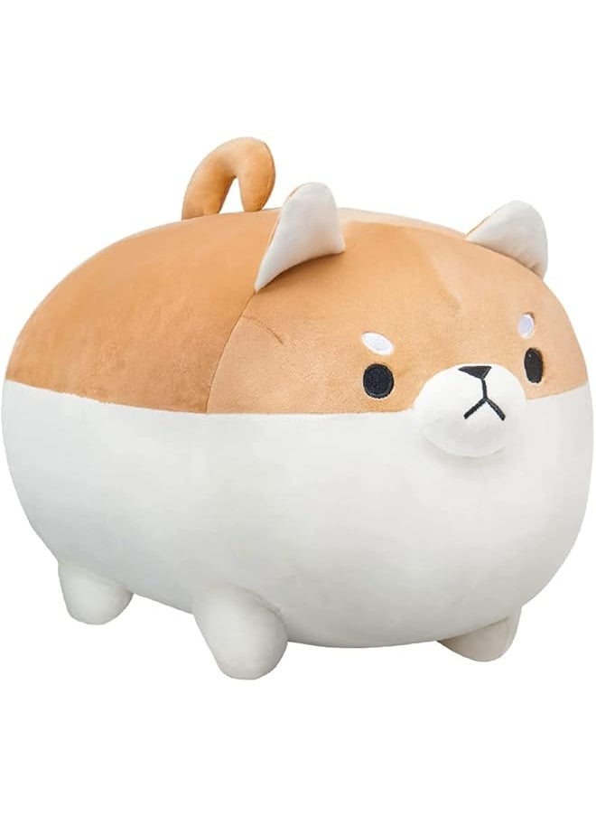 Stuffed Animal Shiba Inu Plush Dog Toy Anime Plush Soft Pillow, Plushies Shiba Inu Plush Plush Toy Pillows Doll Dog,Plush Toy Gifts for Girl Boy (40CM)