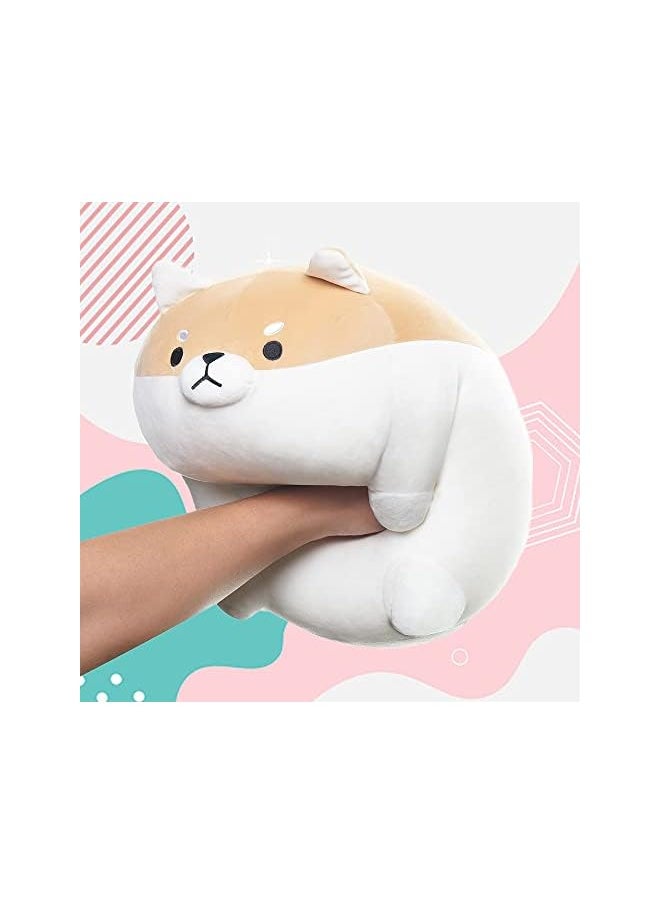 Stuffed Animal Shiba Inu Plush Dog Toy Anime Plush Soft Pillow, Plushies Shiba Inu Plush Plush Toy Pillows Doll Dog,Plush Toy Gifts for Girl Boy (40CM)
