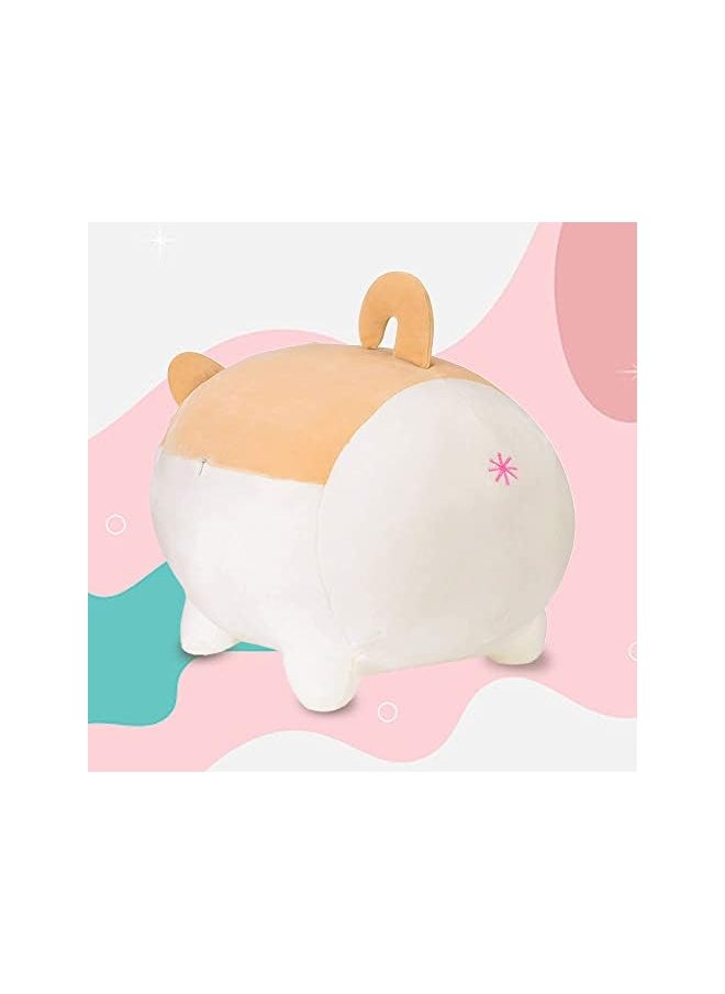 Stuffed Animal Shiba Inu Plush Dog Toy Anime Plush Soft Pillow, Plushies Shiba Inu Plush Plush Toy Pillows Doll Dog,Plush Toy Gifts for Girl Boy (40CM)