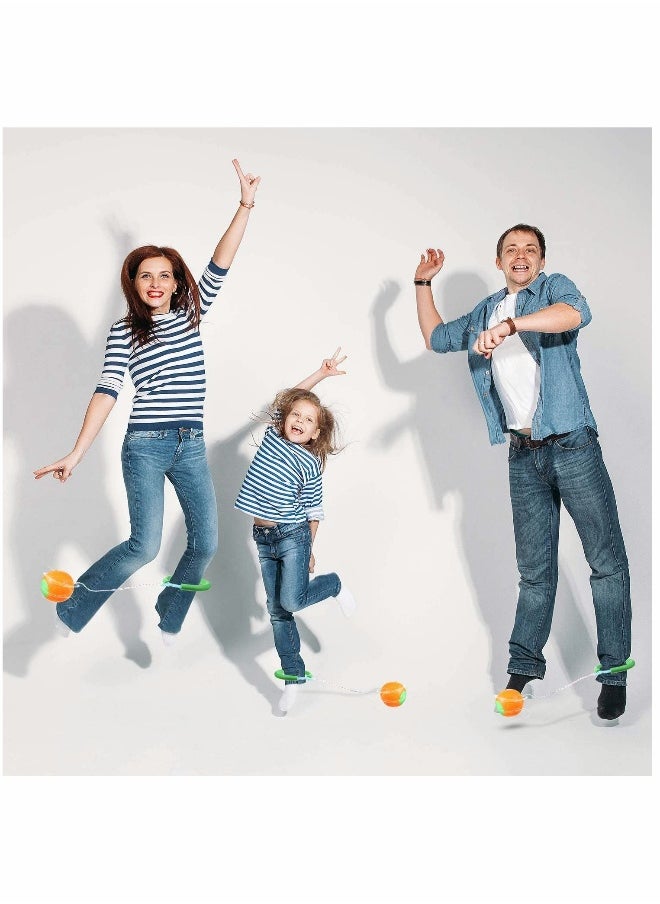 Skip Ball for Kids, Toys Skip It Ankle Toy Skip Ball Jumping Swing Toy, Get Exercise The Funny Way, Fat Burning Fitness Game Fun Birthday Gift for Adults and Kids