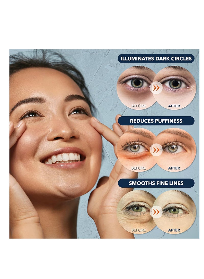 Deluxe Collagen Eye Mask Collagen Pads For Women By Purederm 2 Pack Of 30 Sheets/Natural Eye Patches With Anti-aging and Wrinkle Care Properties/Help Reduce Dark Circles and Puffiness
