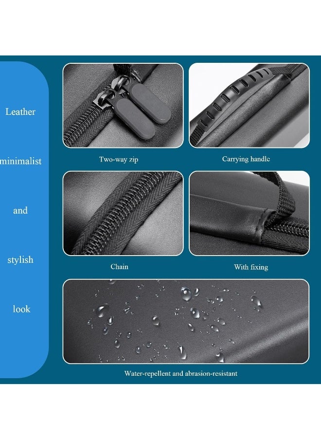 Carrying Case for MSI Claw, Travel Organizer Compatible with MSI Claw A1M 7 2024, EVA Hard Shell Carrying Case with Built-in Mesh Pocket