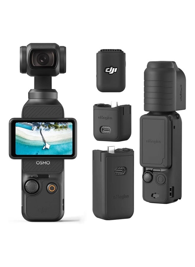 DJI Osmo Pocket 3 Silicone Case Silicone Case Protective Cover Handheld Gimbal Sports Camera Accessories