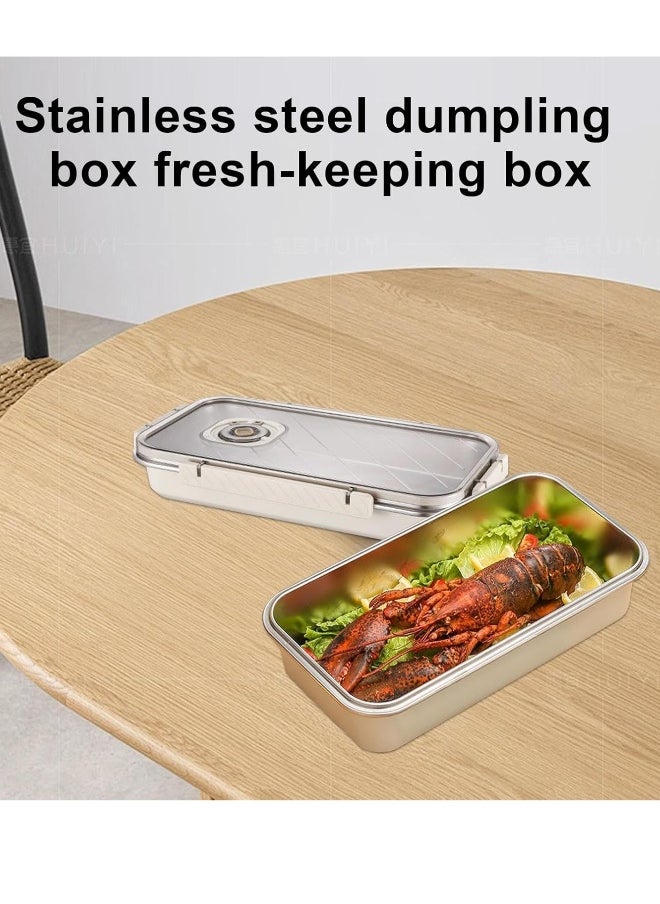 Keeper | Food Containers with Lids | Food Containers | Stainless Steel Freezer Containers | Frozen Food Containers with Lids, Containers