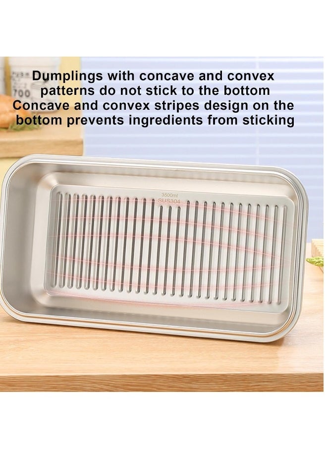 Keeper | Food Containers with Lids | Food Containers | Stainless Steel Freezer Containers | Frozen Food Containers with Lids, Containers
