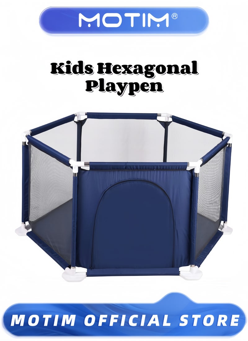 Kids Hexagonal Fence Playpen Portable Indoor Outdoor Baby Playpen Toddlers Children Safety Play Yard Fun Activities Popular Toys
