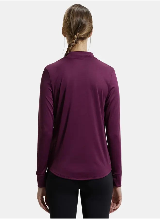 Jockey MW67 Women's Microfiber Relaxed fit Jacket with Curved Back Hem and StayDry Treatment