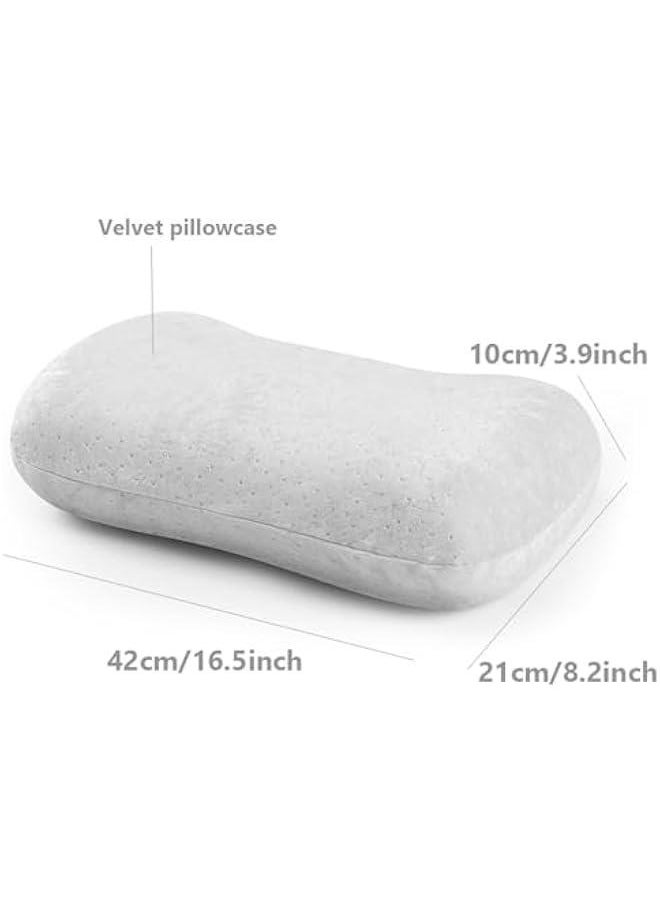 Latex Pillow Natural Latex Pillow Portable Single Small Pillow Travel Pillow Neck Pillow Small Size and Easy to Carry