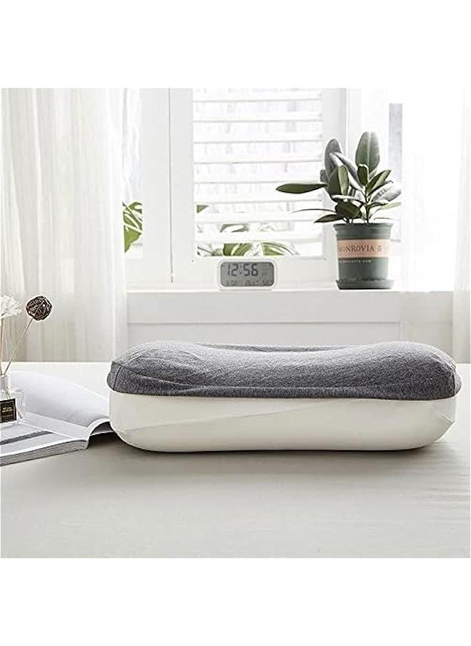 Latex Pillow Natural Latex Pillow Portable Single Small Pillow Travel Pillow Neck Pillow Small Size and Easy to Carry