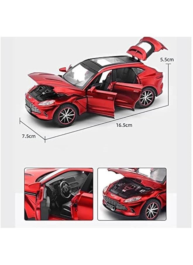 1:32 for Aston Martin DBX 707 SUV Alloy Diecasts  Toy Vehicles Metal Toy Car Model Sound and Light Collection Kids Toy (Color : B)