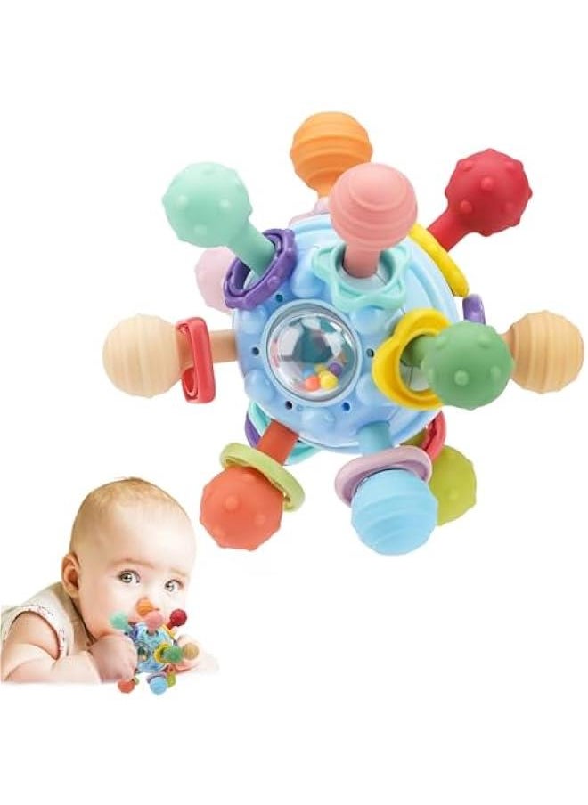 Baby Teething Toys + Swimming Turtle Bath Toys