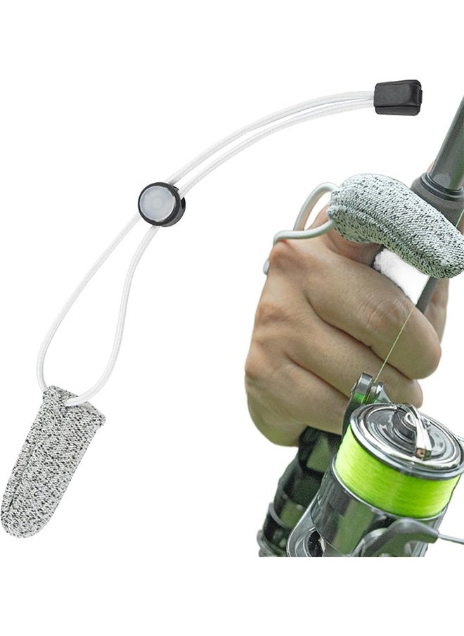 Single Finger Fishing Gloves, Fly Fishing Gloves, Non-Slip and wear-Resistant Casting Single Finger Fishing Gloves, Unisex Elastic Gloves, Suitable for Outdoor Fishing, Casting Gloves