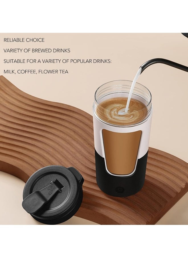 USB Self Stirring Coffee Mug 7000RPM Food Safe Material 800mAh Battery Silicone Strap Strong Power for Any Occasion