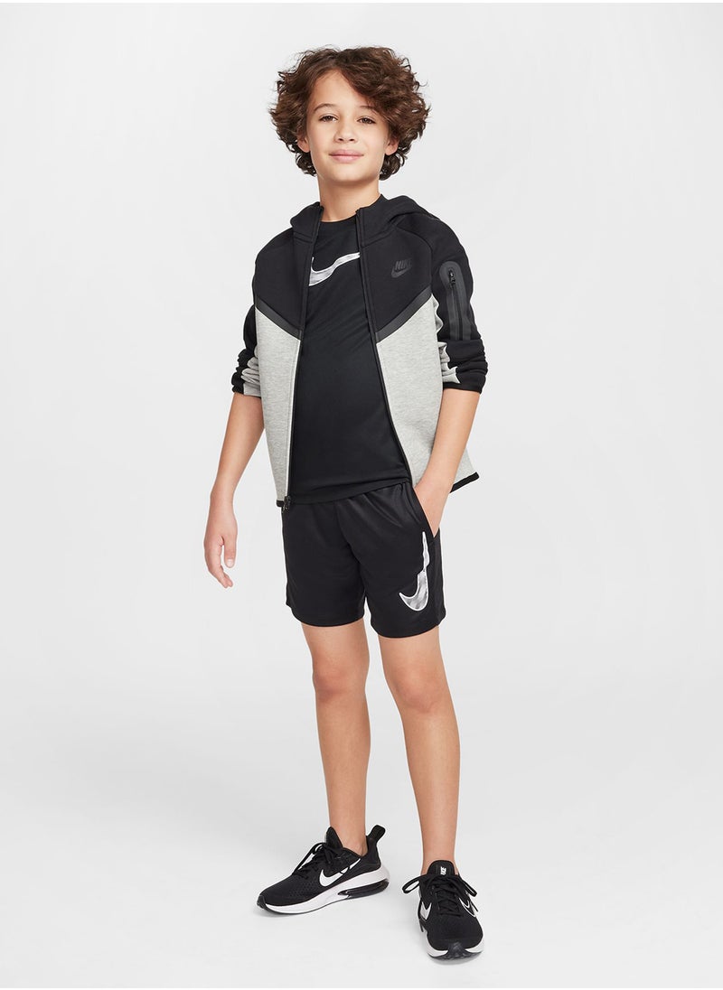 Kids Dri-Fit Graphic Shorts