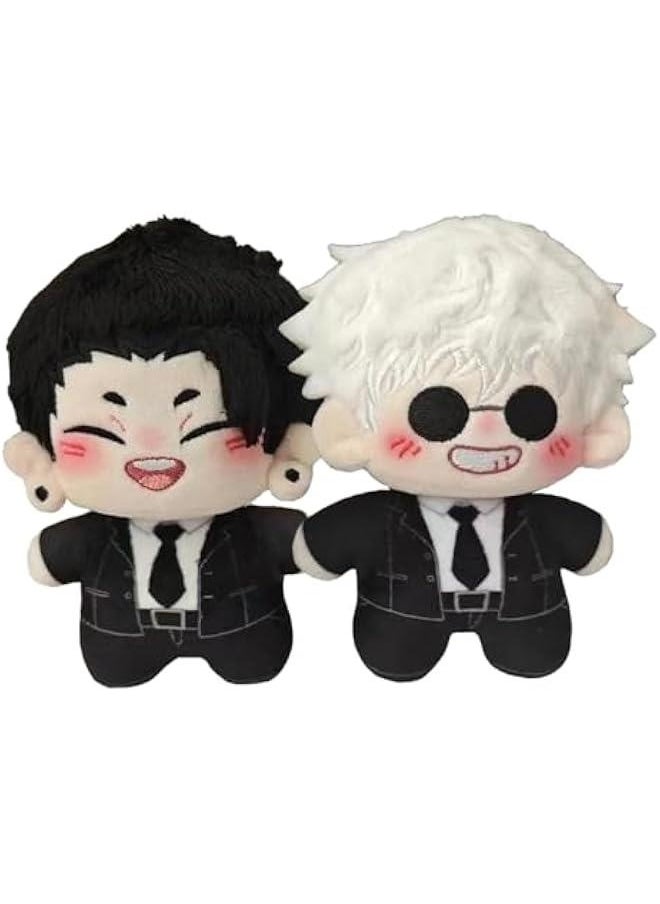12cm Geto Suguru Soft Figure Pillow Mini Cute Anime Soft Figure Keychain Schoolbag Pendant Charm Sofa Decoration