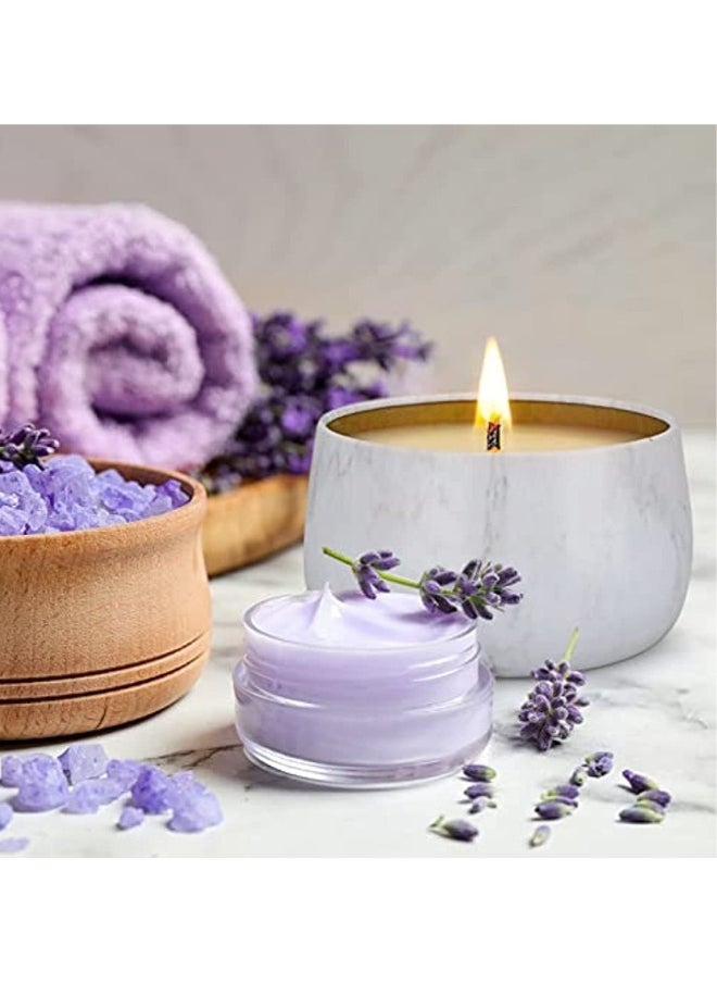 Scented Candles Gift Set for Her Soy Wax Large Vegan Candle in Tin for Festival Relaxing Home Fragrance Aromatherapy for Women Anniversary Birthday Gift for Mum Wife Friends