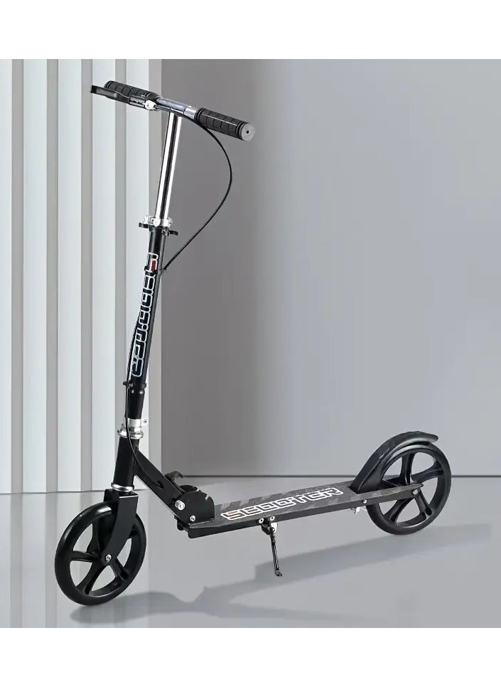 Adjustable Urban Scooter Folding Kick Scooter With Big Wheels Over 10 years old and adults