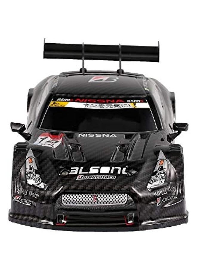 Racing Drift RC Car, 1/18 Scale 4WD 2.4GHz Remote Control Car, 28km/h High Speed Racing Car for Adults and Kids (Black)