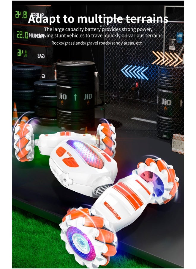 Remote Control Gesture Sensing Twisted Off-Road Climbing 4WD Drift Stunt Car - Boys' Toy
