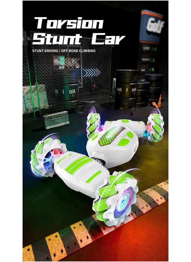 Remote Control Gesture Sensing Off-Road Climbing Car - 4WD Stunt Drifting RC Vehicle for Boys