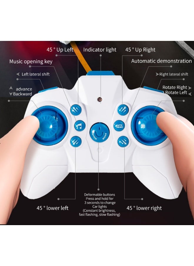 Remote Control Gesture Sensing Twisting Off-Road Climbing 4WD Stunt Drift Racing Car - Boys' Toy