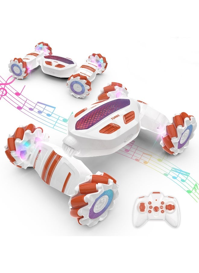 Remote Control Gesture Sensor Twisted Off-Road Climbing Car - 4WD Stunt Drifting Racing Toy for Boys