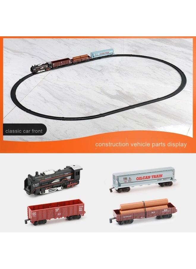 Realistic High-Speed Train Station Kids Electric Train Set