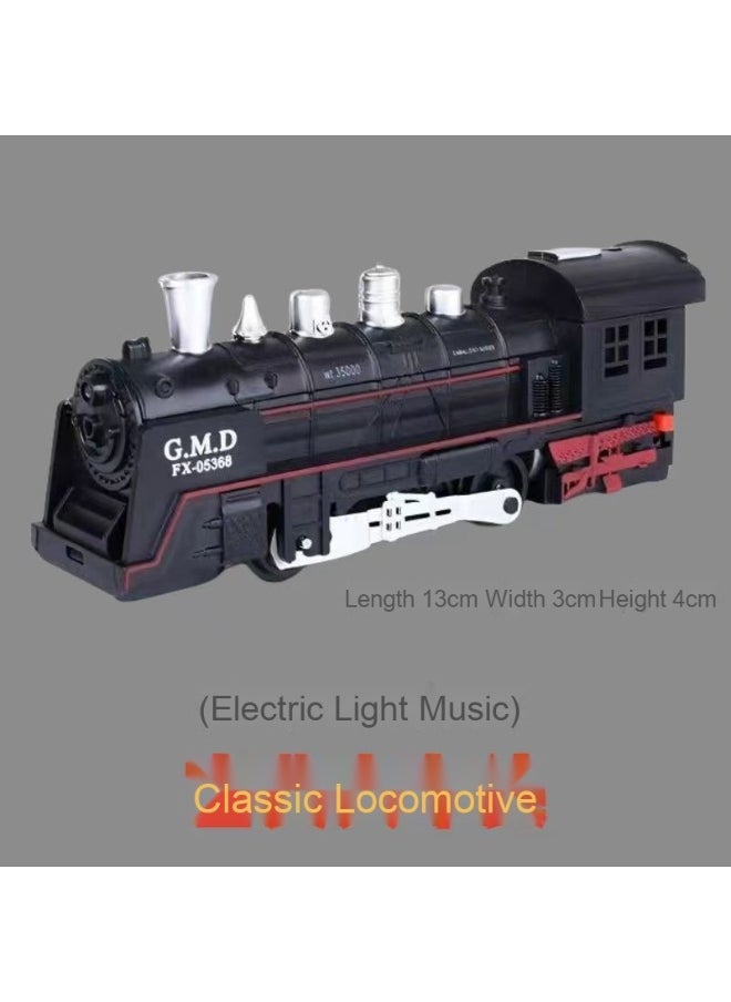 Realistic High-Speed Train Station Electric Toy Train Set for Kids