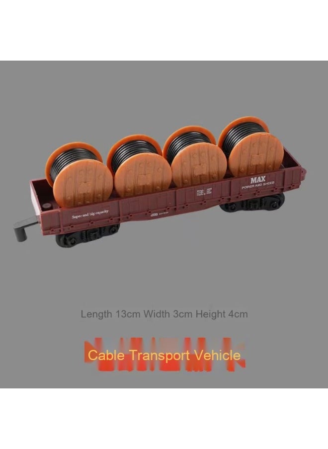 Realistic High-Speed Train Station Children's Electric Train Set