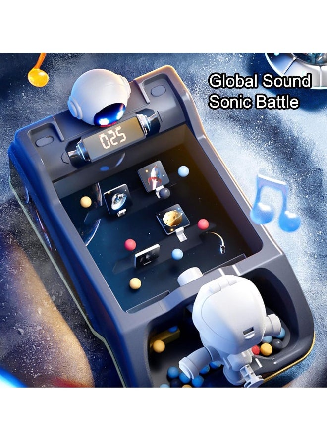 Kids Pinball Game Machine Scoring Electronic Pinball Game Machine for Desktop